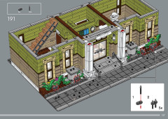 LEGO 10326 instructions page 157 – build guide