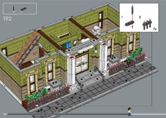 LEGO 10326 instructions page 158 – build guide