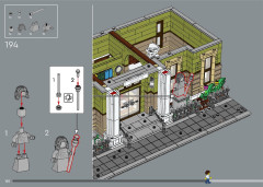 LEGO 10326 instructions page 160 – build guide