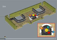 LEGO 10326 instructions page 205 – build guide