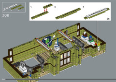 LEGO 10326 instructions page 240 – build guide