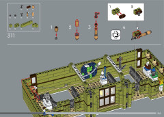 LEGO 10326 instructions page 243 – build guide