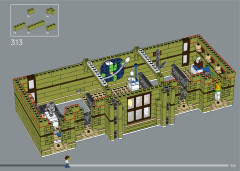 LEGO 10326 instructions page 245 – build guide