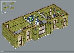 LEGO 10326 instructions page 254 – build guide