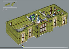 LEGO 10326 instructions page 255 – build guide