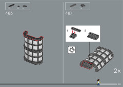 LEGO 10326 instructions page 353 – build guide