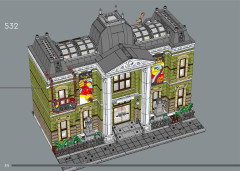 LEGO 10326 instructions page 374 – build guide