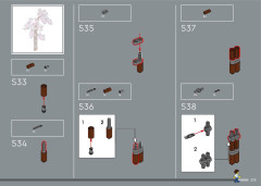 LEGO 10326 instructions page 375 – build guide