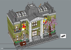 LEGO 10326 instructions page 382 – build guide