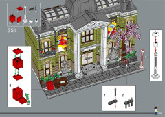 LEGO 10326 instructions page 383 – build guide