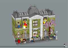 LEGO 10326 instructions page 385 – build guide