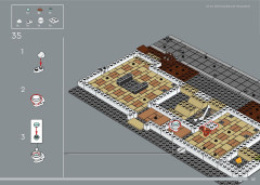 LEGO 10326 instructions page 43 – build guide