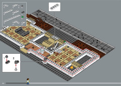 LEGO 10326 instructions page 44 – build guide