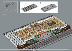 LEGO 10326 instructions page 55 – build guide