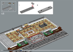 LEGO 10326 instructions page 56 – build guide