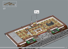 LEGO 10326 instructions page 57 – build guide