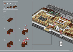 LEGO 10326 instructions page 65 – build guide