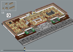 LEGO 10326 instructions page 66 – build guide