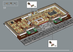 LEGO 10326 instructions page 67 – build guide