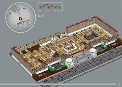 LEGO 10326 instructions page 73 – build guide