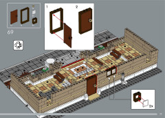 LEGO 10326 instructions page 77 – build guide