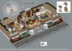 LEGO 10326 instructions page 95 – build guide