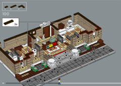 LEGO 10326 instructions page 98 – build guide