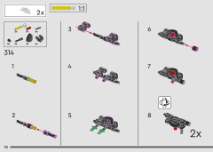 LEGO 10327 instructions page 192 – build guide