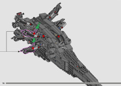 LEGO 10327 instructions page 198 – build guide