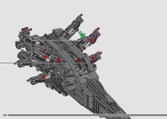 LEGO 10327 instructions page 200 – build guide