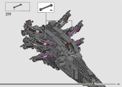LEGO 10327 instructions page 201 – build guide