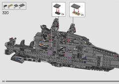 LEGO 10327 instructions page 202 – build guide