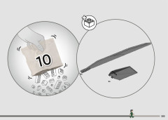 LEGO 10327 instructions page 203 – build guide