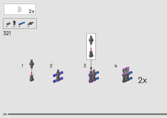 LEGO 10327 instructions page 204 – build guide
