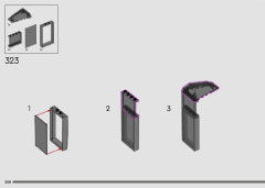 LEGO 10327 instructions page 208 – build guide