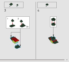 LEGO 10328 instructions page 9 – build guide