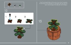 LEGO 10329 instructions page 21 – build guide
