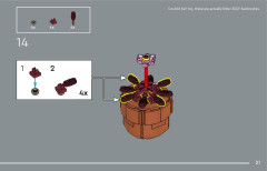LEGO 10329 instructions page 21 – build guide