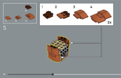 LEGO 10329 instructions page 12 – build guide