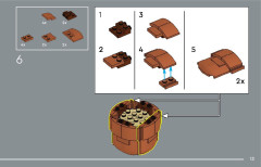LEGO 10329 instructions page 13 – build guide