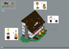 LEGO 10332 instructions page 106 – build guide