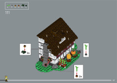 LEGO 10332 instructions page 107 – build guide