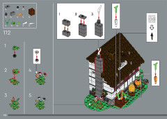 LEGO 10332 instructions page 108 – build guide