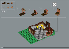 LEGO 10332 instructions page 132 – build guide