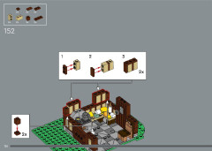 LEGO 10332 instructions page 136 – build guide