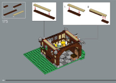 LEGO 10332 instructions page 148 – build guide