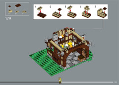 LEGO 10332 instructions page 153 – build guide