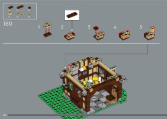LEGO 10332 instructions page 154 – build guide