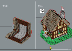 LEGO 10332 instructions page 173 – build guide