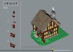 LEGO 10332 instructions page 175 – build guide